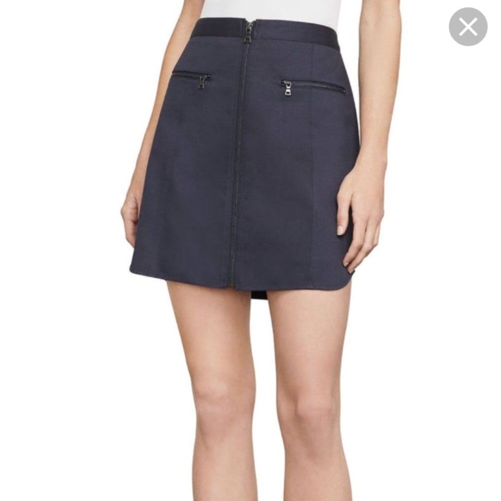 BcbgMaxazria jania navy skirt